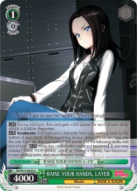 RAISE YOUR HANDS, LAYER - BD/W73-E029 - U