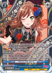 Unwavering Music Lisa Imai - BD/W73-E076SPb - SP