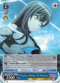 Playing a Melody, Tae Hanazono - BD/W73-E081 - U