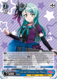 Cool and Collected, Sayo Hikawa - BD/W73-E083S - SR