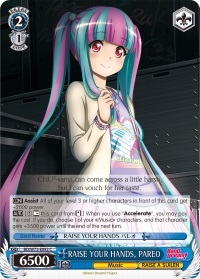 RAISE YOUR HANDS, PAREO - BD/W73-E092 - C