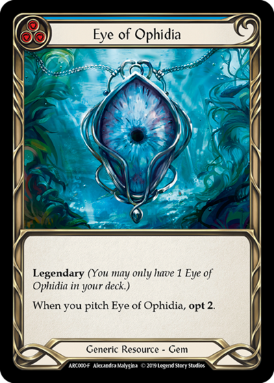 Eye of Ophidia - Cold Foil - 1st Edition