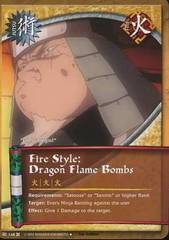 Fire Style:Dragon Flame Bombs - J-148 - Uncommon - 1st Edition