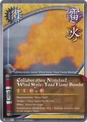 Collaboration Ninjutsu! Wind Style: Toad Flame Bombs - J-723 - Rare