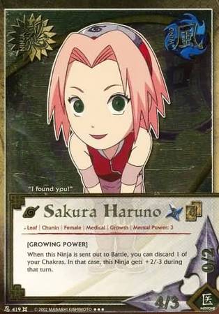 Sakura Haruno - N-419 - Promo