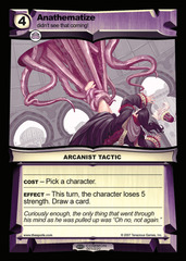 Anathematize