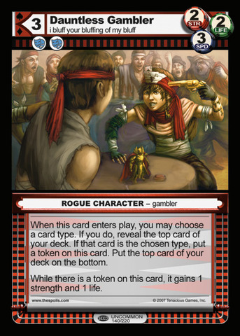 Dauntless Gambler