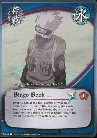 Bingo Book - M-011 - Common - Unlimited Edition