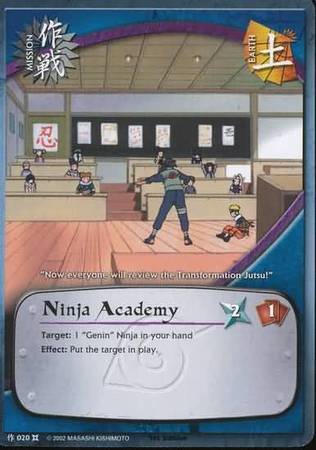 Ninja Academy - M-020 - Common - First Edition