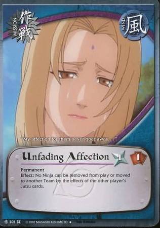 Unfading Affection - M-201 - Uncommon - 1st Edition