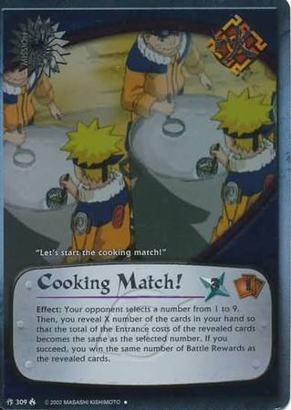 Cooking Match! - M-309 - Promo Foil Foil