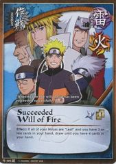 Succeeded Will of Fire - M-585 - Reprint