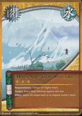 Water Style: Giant Vortex Jutsu - J-034 - Rare - 1st Edition