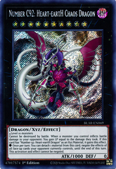 Number C92: Heart-eartH Chaos Dragon - BLAR-EN069 - Secret Rare - 1st Edition