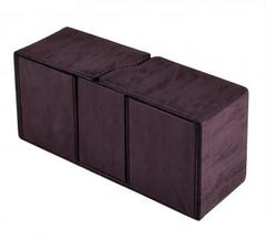 Ultra Pro - Alcove Vault Flip Box - Suede Collection: Amethyst