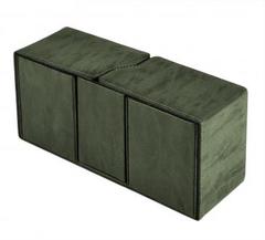 Ultra Pro - Alcove Vault Flip Box - Suede Collection: Emerald