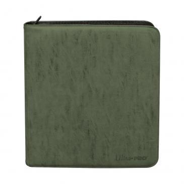 Ultra Pro - Deck Builders Playset PRO-Binder - Suede Collection: Emerald 12 Pocket