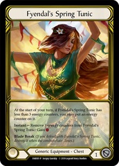 Fyendal's Spring Tunic (Gold) - Cold Foil (Extended Art)