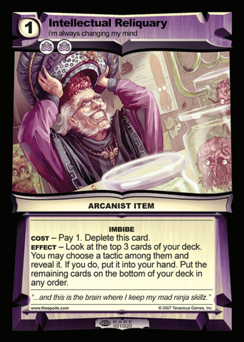 Intellectual Reliquary