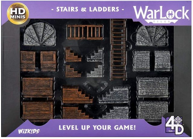 Warlock Tiles - Stairs & Ladders