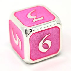 Single d6 - Mythica Platinum Pink Sapphire