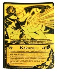 Kakuzu - N-786 - Super Rare - 1st Edition - Black and Gold Foil