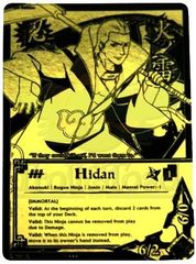 Hidan - N-785 - Super Rare - 1st Edition - Black and Gold Foil