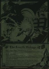 The Fourth Hokage - N-712 - Super Rare - 1st Edition - Black and Gold Foil