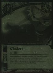 Chidori - J-604 - Super Rare - 1st Edition - Black and Gold Foil