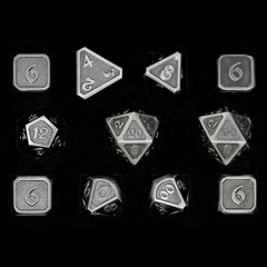 Mythica Battleworn Silver - 11 Piece Set