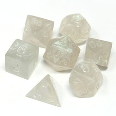 Project Dice - Untumbled Glacial Moonstone