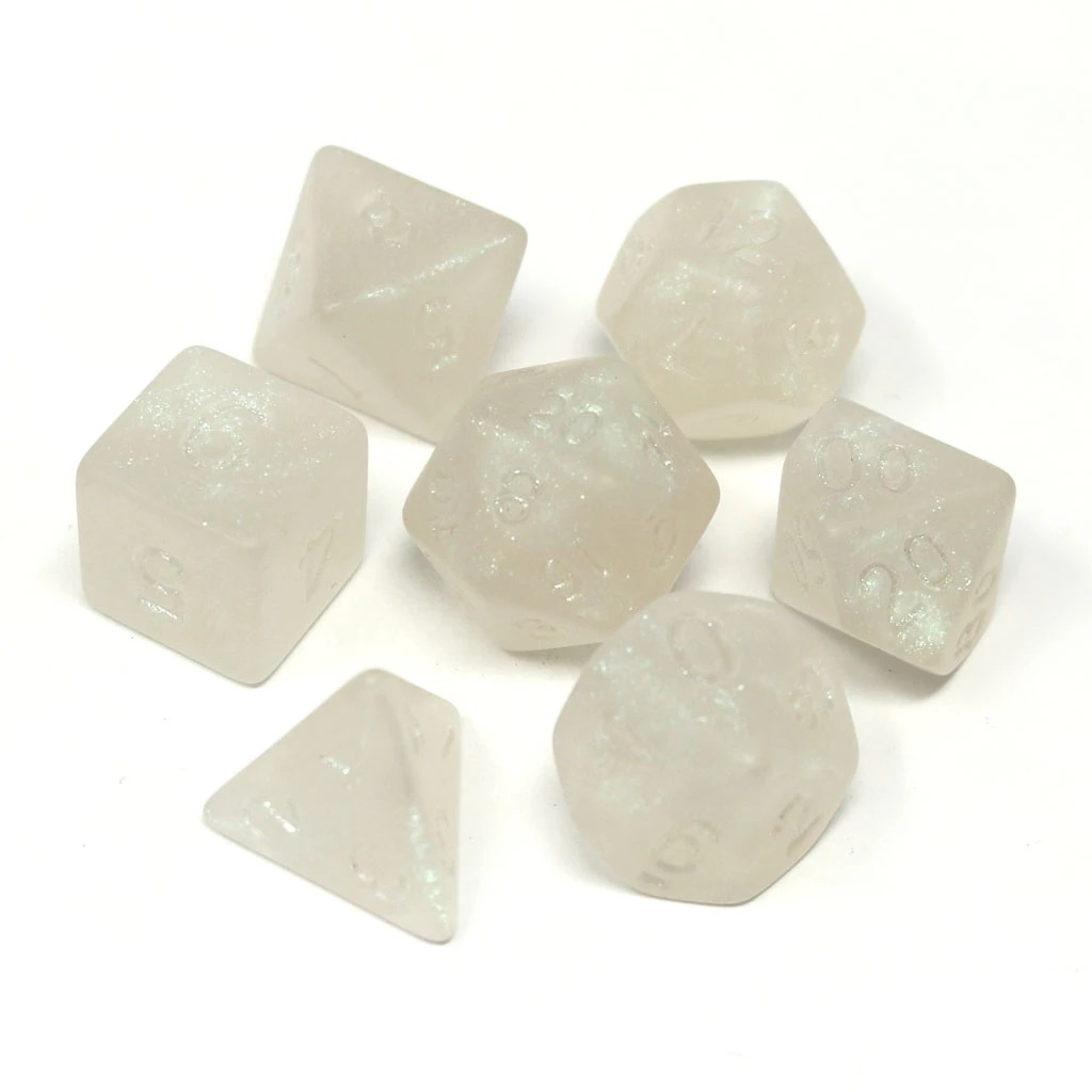 Project Dice - Frosted Glacial Moonstone