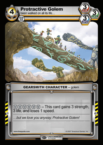 Protractive Golem