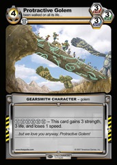 Protractive Golem