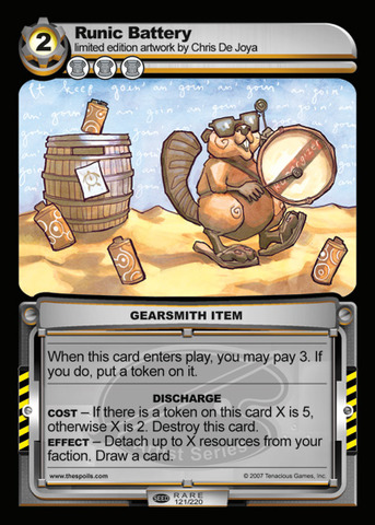 Runic Battery