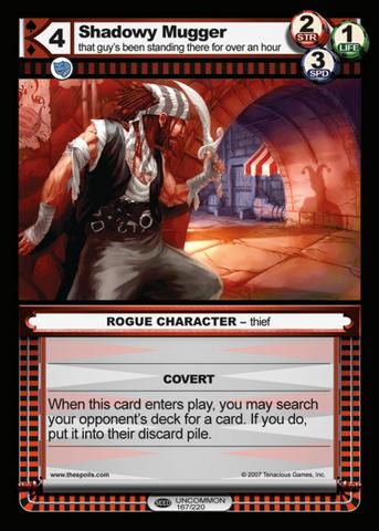 Shadowy Mugger