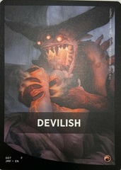 Devilish Theme Card