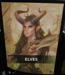 Elves Theme Card