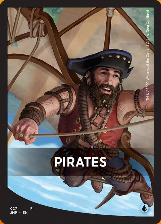 Pirates Theme Card