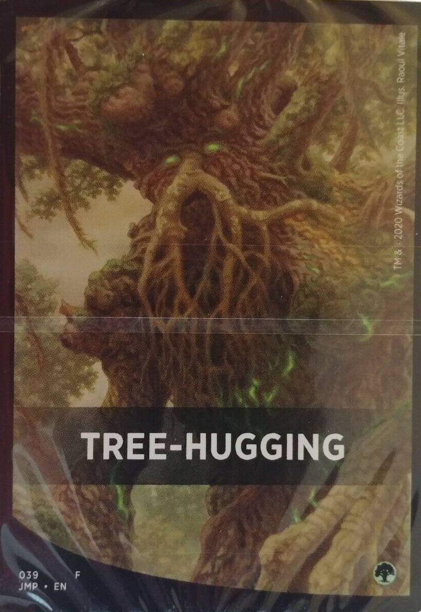 Tree-Hugging Theme Card