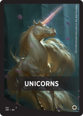 Unicorns Theme Card