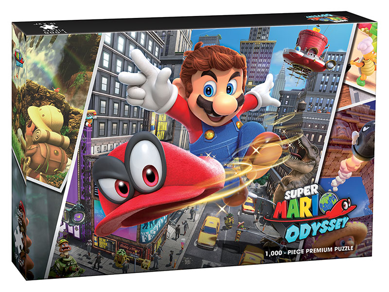 Super Mario Odyssey Snapshots 1000 Piece Premium Puzzle