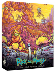 Rick and Morty Into the Rickverse 1000 Piece Puzzle