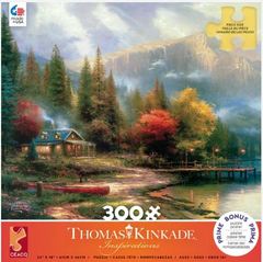 Thomas Kinkade - The End Of A Perfect Day 2 - 300 Piece Puzzle