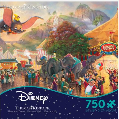 Thomas Kinkade Disney - Dumbo - 750 Piece Puzzle