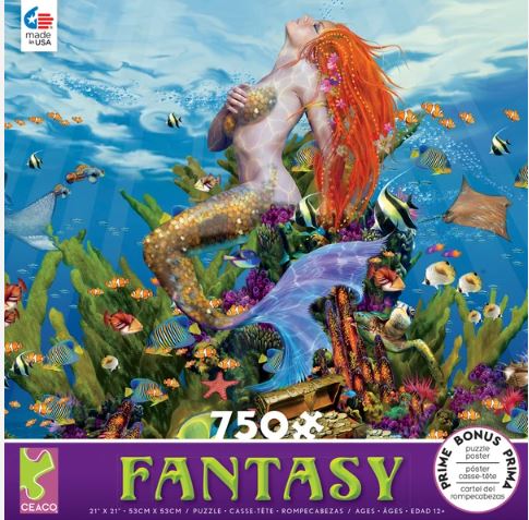 Fantasy - Ocean Nymph - 750 Piece Puzzle