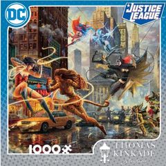 Dc Comics Thomas Kinkade - The Women Of Dc - 1000 Piece Puzzle