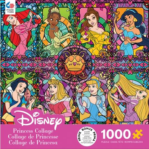 Disney Fine Art - Princess Collage - 1000 Piece Puzzle