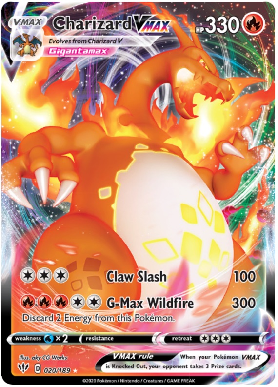 Pokémon Charizard VMAX starter set factory #1 Charizard V