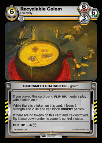 Recyclable Golem